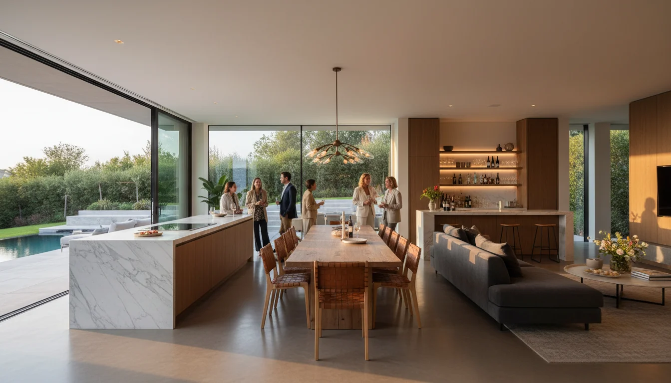 Open concept dining - open concept dining - Open Concept Dining Seamless Flow, Entertaining Harmony - Create welcoming atmosphere - Gemini Auto Post